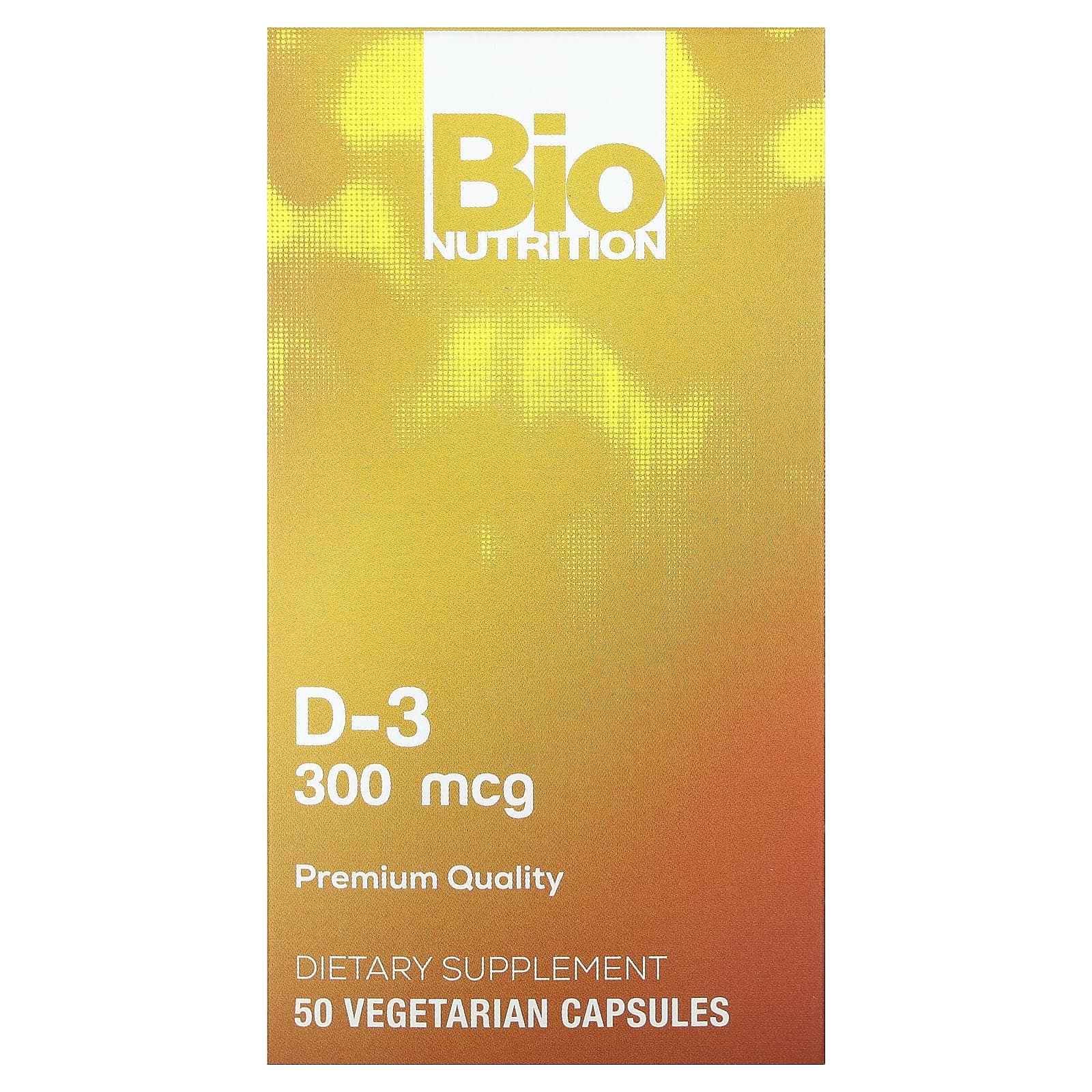 Bio Nutrition, D3 12000 IU, 50 Capsules UPC 854936003167 | HiLife Vitamins